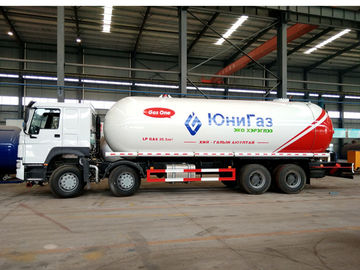 China Caminhão de petroleiro de Sinotruk HOWO 35.5m3 LPG, caminhão de entrega do gás do LPG para cozinhar o gás fornecedor