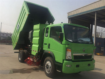 China Eixos do caminhão 2 da vassoura de estrada de SINOTRUK HOWO 4X2 para estradas de limpeza/estradas urbanas fornecedor