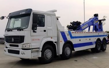 China O tipo resistente 4 eixos 12 do caminhão de reboque do Wrecker de Howo 8x4 371hp roda 25 toneladas fornecedor