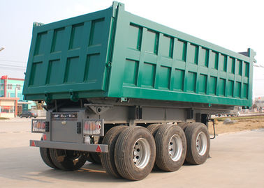China Reboque 26M3 do caminhão basculante de 3 eixos - cor 30M3 de 45 toneladas personalizada para o mineral fornecedor