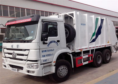 China O caminhão 16 cbm do compressor do lixo de SINOTRUK HOWO 6X4 10 rodas para o desperdício recolhe fornecedor