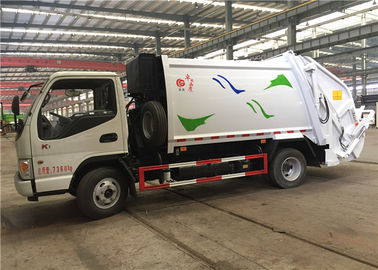 China Caminhão do compressor do lixo do Euro II RHD JAC 5cbm 5000 litros selados inteiramente fornecedor