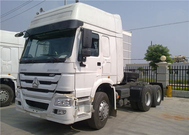 China Prima resistente do caminhão da cabeça do trator do veículo com rodas de HOWO 6x4 10 - motor 420HP ZZ1047C3414B111 fornecedor