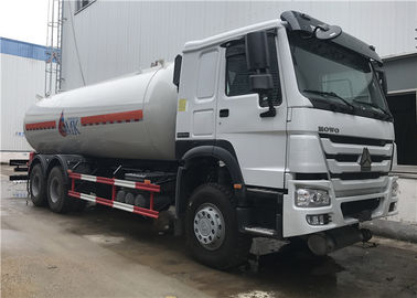 China caminhão de petroleiro do rabo cortado de 20M3 20000L, caminhão de petroleiro do LPG do veículo com rodas de HOWO 6x4 10 fornecedor