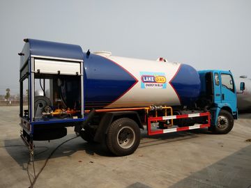 China HOWO 4X2 12000 do LPG litros de caminhão do gás, 6 toneladas 12cbm cortam o caminhão do propano fornecedor