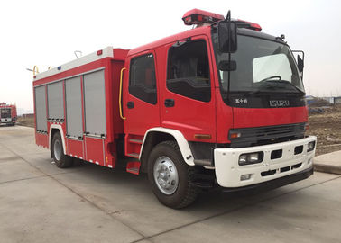 China 11000 do fogo do carro de bombeiros de água do tanque do aço carbono litros de eixos do material 2 para ISUZU fornecedor