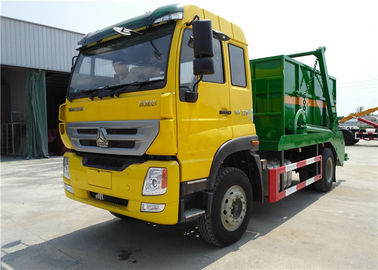 China Tipo hidráulico do braço do balanço do caminhão 10cbm do compressor do lixo do carregador de Sinotruk Homan 4x2 220hp 10m3 fornecedor