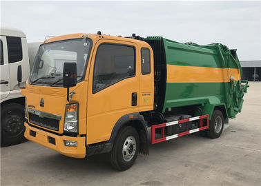 China O caminhão do coletor do desperdício do caminhão 5tons do compressor do lixo de HOWO 4X2 8m3 comprimiu o caminhão de lixo fornecedor