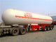 Reboque resistente de 3 eixos semi/50000 litros do LPG do tanque reboque 50M3 semi 56000 litros 25 toneladas fornecedor