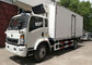 5 toneladas de Foton 4x2 refrigeraram a caixa Van, Congelador Caixa Van Para Fruto/vegetais fornecedor