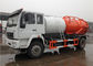 Caminhão de tanque da água de esgoto de água das rodas 4000L de HOWO 6 + caminhão fecal 8000L da sução 4000L fornecedor