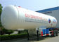 2 reboque de 20 toneladas do tanque de gás do eixo 40000L 40M3 LPG, de 56M3 LPG do tanque reboque semi fornecedor