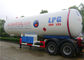 2 reboque de 20 toneladas do tanque de gás do eixo 40000L 40M3 LPG, de 56M3 LPG do tanque reboque semi fornecedor