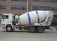 Caminhão concreto do agitador de HOWO 6x4, 8 caminhão cúbico do misturador de cimento dos medidores 8M3 fornecedor