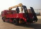 O caminhão de 4 toneladas do guindaste de Dongfeng 4x2, caminhão de 2 eixos montou o guindaste telescópico fornecedor