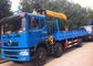 O caminhão telescópico do crescimento montou o caminhão de 12 toneladas do guindaste de Dongfeng 6x2 12MT do guindaste fornecedor