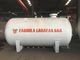 tanques de armazenamento do gás de 20m3 LP, tanque de gás de 10 toneladas de um LPG de 20000 litros para o transporte fornecedor