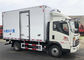 HOWO 4x2 refrigerou a fibra de vidro interna, 3 de refrigerador toneladas do caminhão da caixa de caminhão do congelador fornecedor