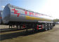 Do combustível do petroleiro Semitrailer de aço inoxidável do tanque do transporte do óleo do Tri eixo 33000L 33M3 do reboque semi fornecedor