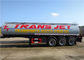 Do combustível do petroleiro Semitrailer de aço inoxidável do tanque do transporte do óleo do Tri eixo 33000L 33M3 do reboque semi fornecedor