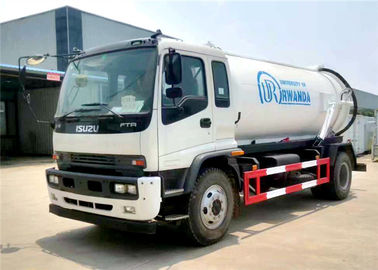 China O reboque 6 do caminhão de petroleiro de ISUZU 4x2 roda o caminhão de tanque da água de esgoto do vácuo de 8M3 8000L fornecedor
