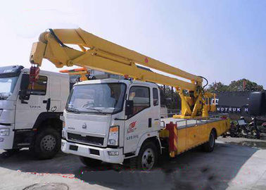 China Caminhão de elevador aéreo de Sinotruk Howo, 8 - 24 caminhões aéreos da cubeta da altura dos medidores fornecedor