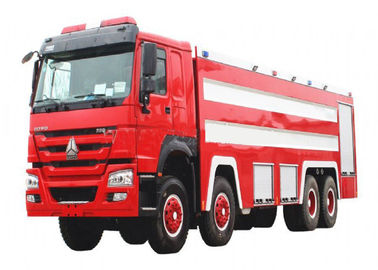 China Espuma do caminhão 20m3 da luta contra o incêndio de Sinotruk HOWO 8x4 e carros de bombeiros reais da água fornecedor