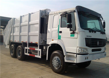 China O compressor traseiro do carregador 20CBM 20M3 do veículo com rodas de HOWO 10 comprimiu o caminhão de lixo da compressão fornecedor