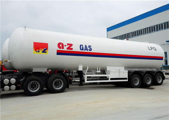 comprar 3 o eixo 50000 litro volume do reboque 50M3 25T 56M3 do tanque do LPG semi personalizou ISO 9001 aprovado Fabricação em linha