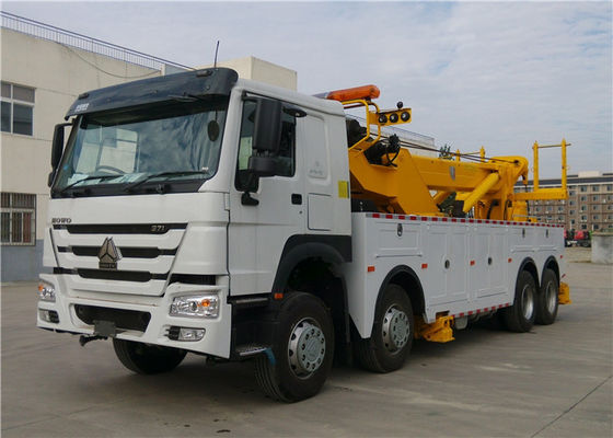 comprar O caminhão de reboque profissional 8x4 do Wrecker 371hp 40T 12 roda 40 toneladas de caminhão de reboque comercial Fabricação em linha
