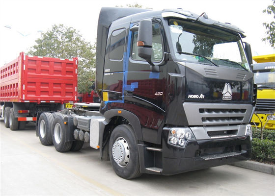 comprar Cabeça do trator de SINOTRUK HOWO A7, 420 resistentes HP principal - cabeça do trator do motor 6x4 Fabricação em linha