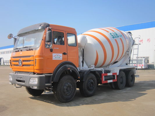 comprar Auto de Beiben 8X4 que carrega a eficiência elevada cúbica do medidor do caminhão 12 do misturador concreto Fabricação em linha