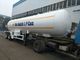O reboque do caminhão de petroleiro de 40 Cbm 20 toneladas liquefez o reboque do petroleiro do petróleo fornecedor