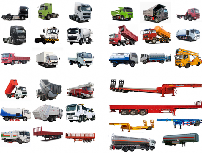 De SINOTRUK Huawin V da forma do ácido sulfúrico do transporte de aço carbono do tanque rodas do reboque 12 semi